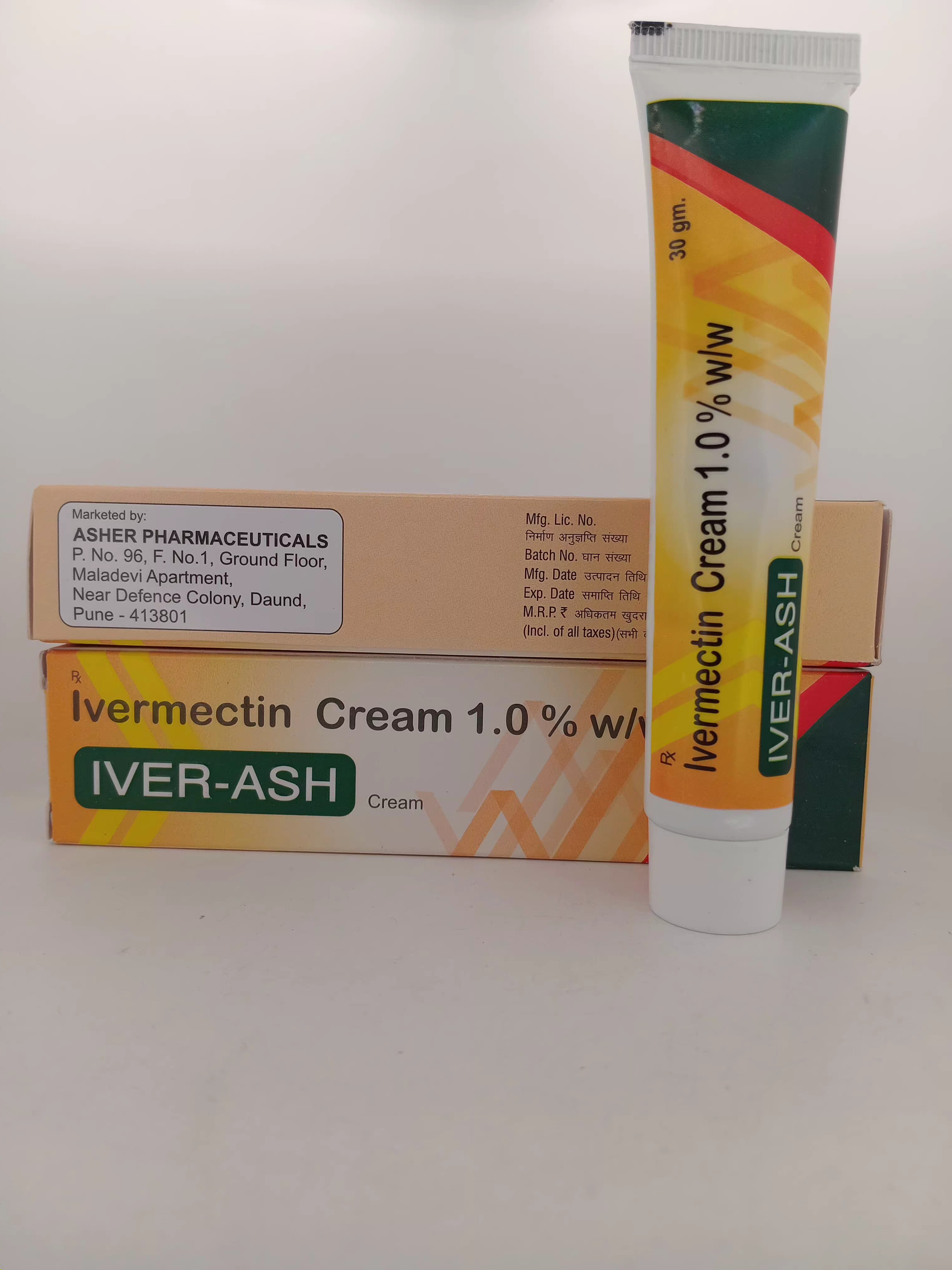 IVER-ASH CREAM 1% 30GM