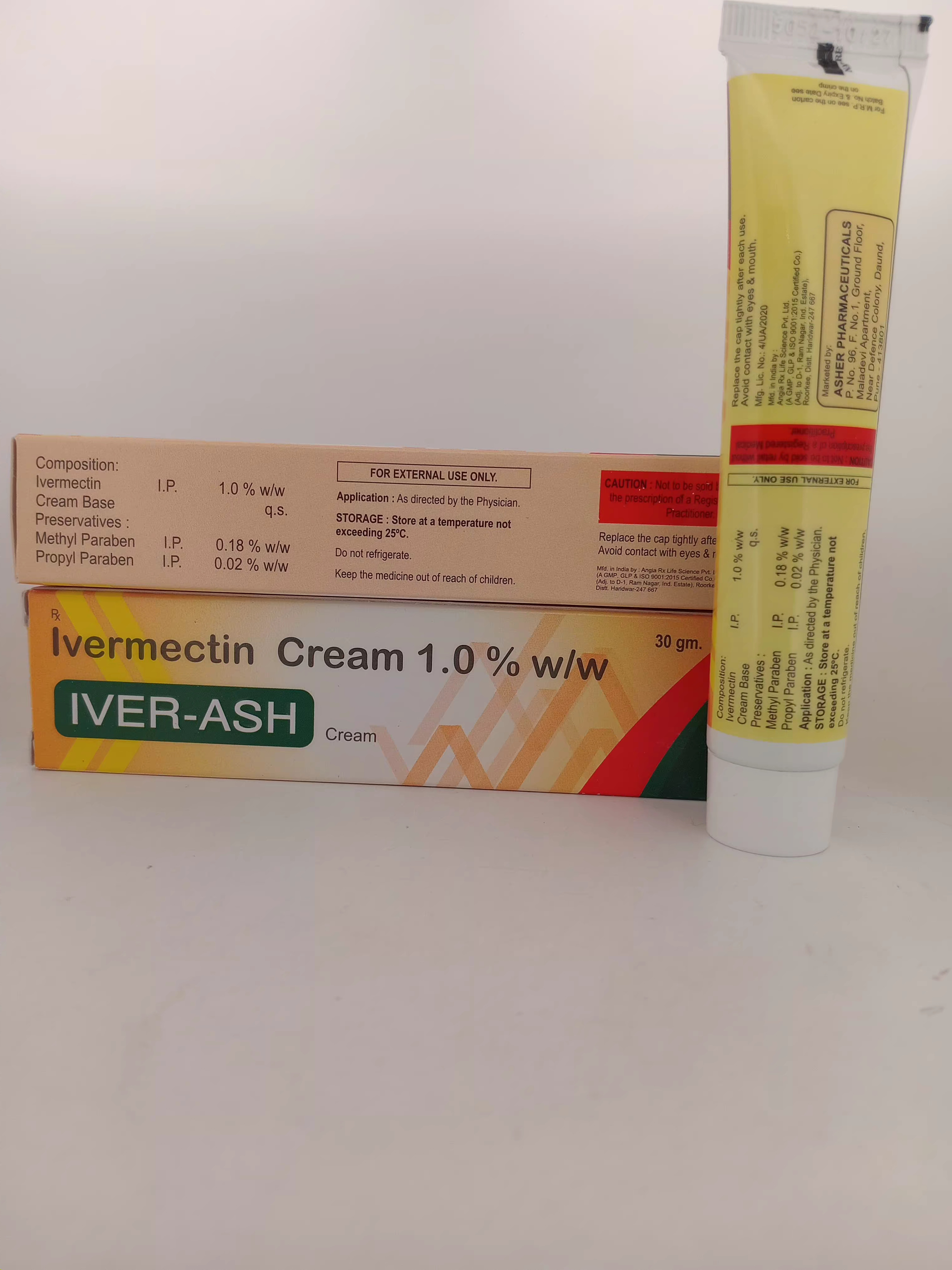 IVER-ASH CREAM 1% 30GM