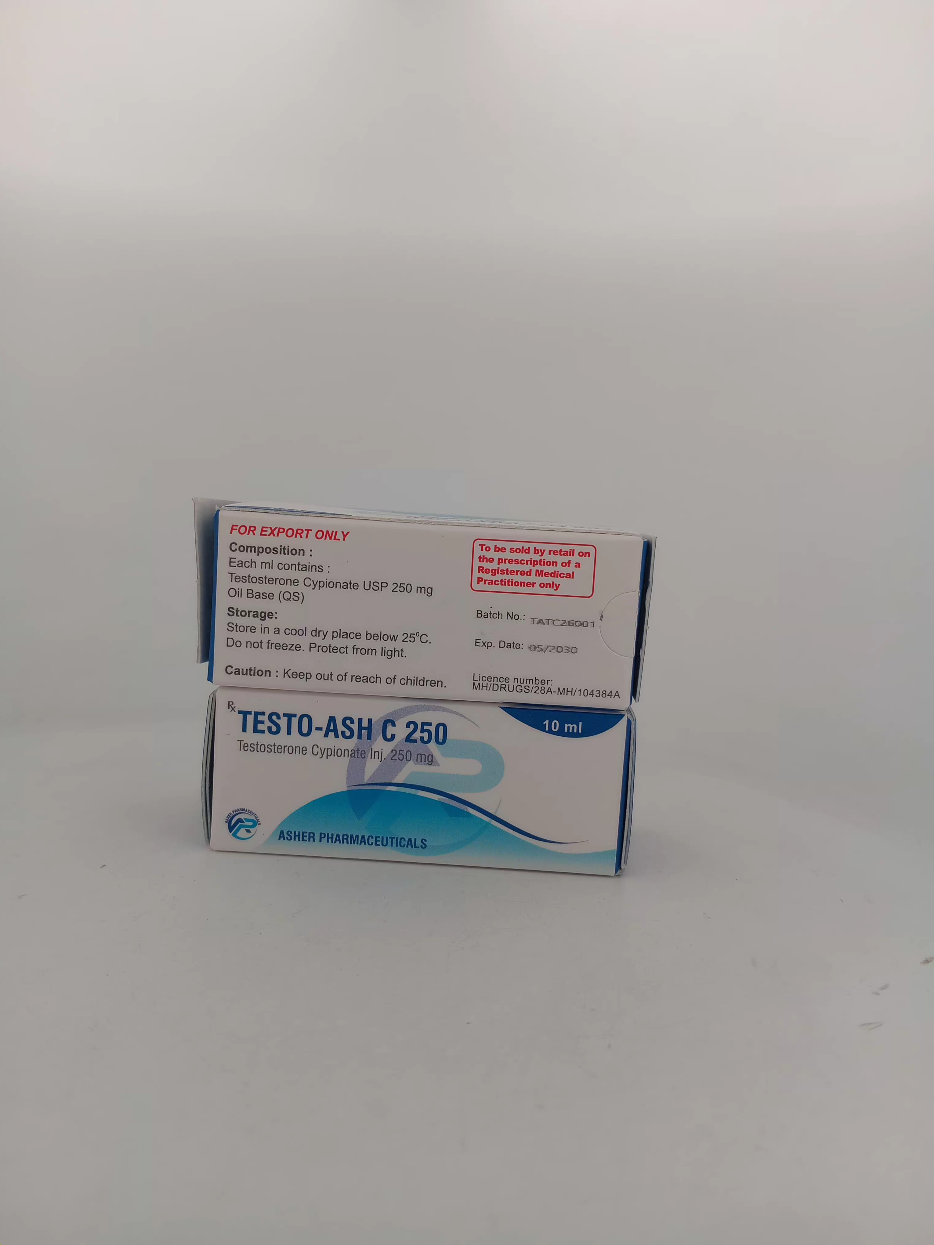 TESTO-ASH C 250MG INJECTION 10ML.