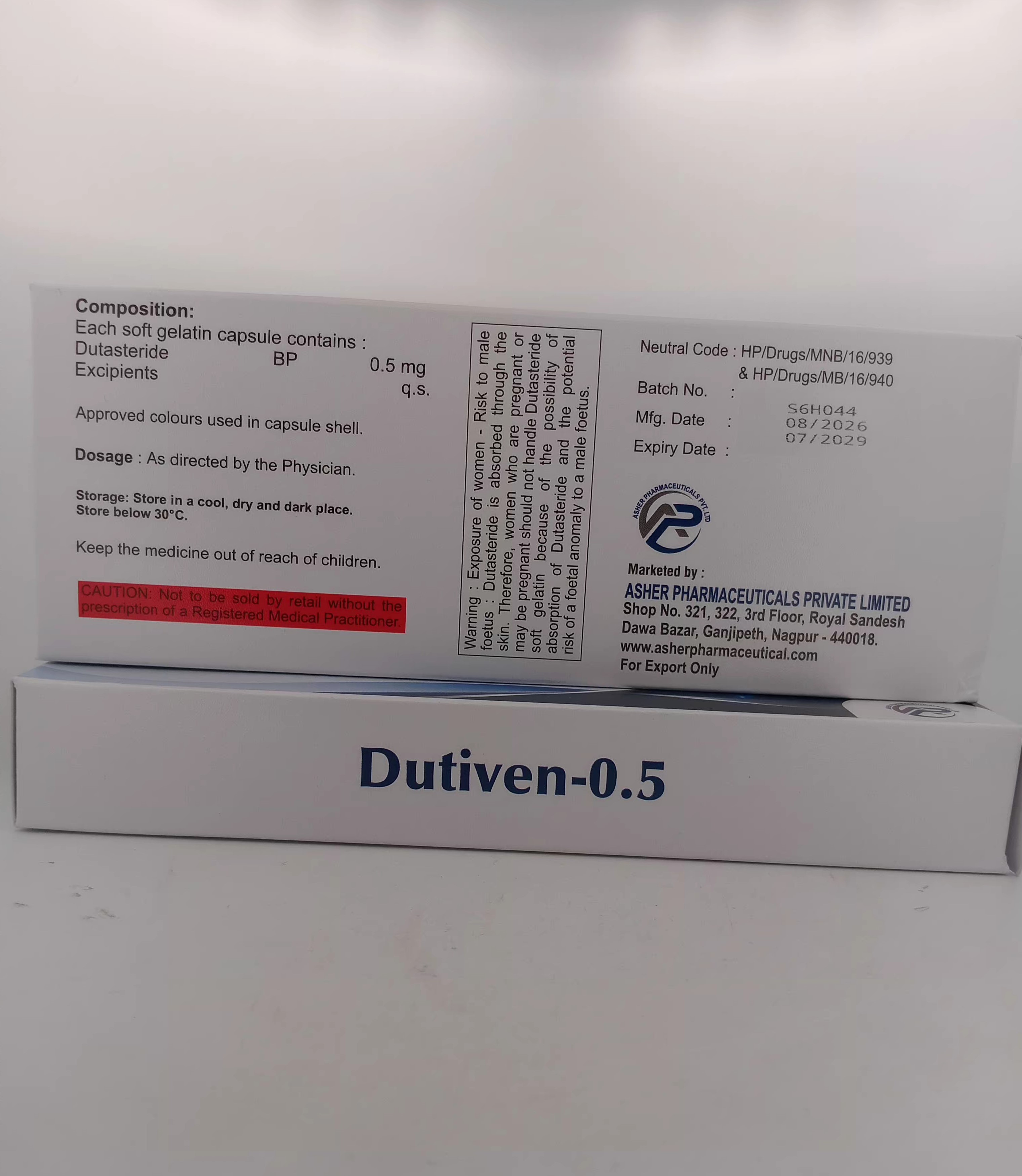 DUTIVEN-0.5MG CAPSULE