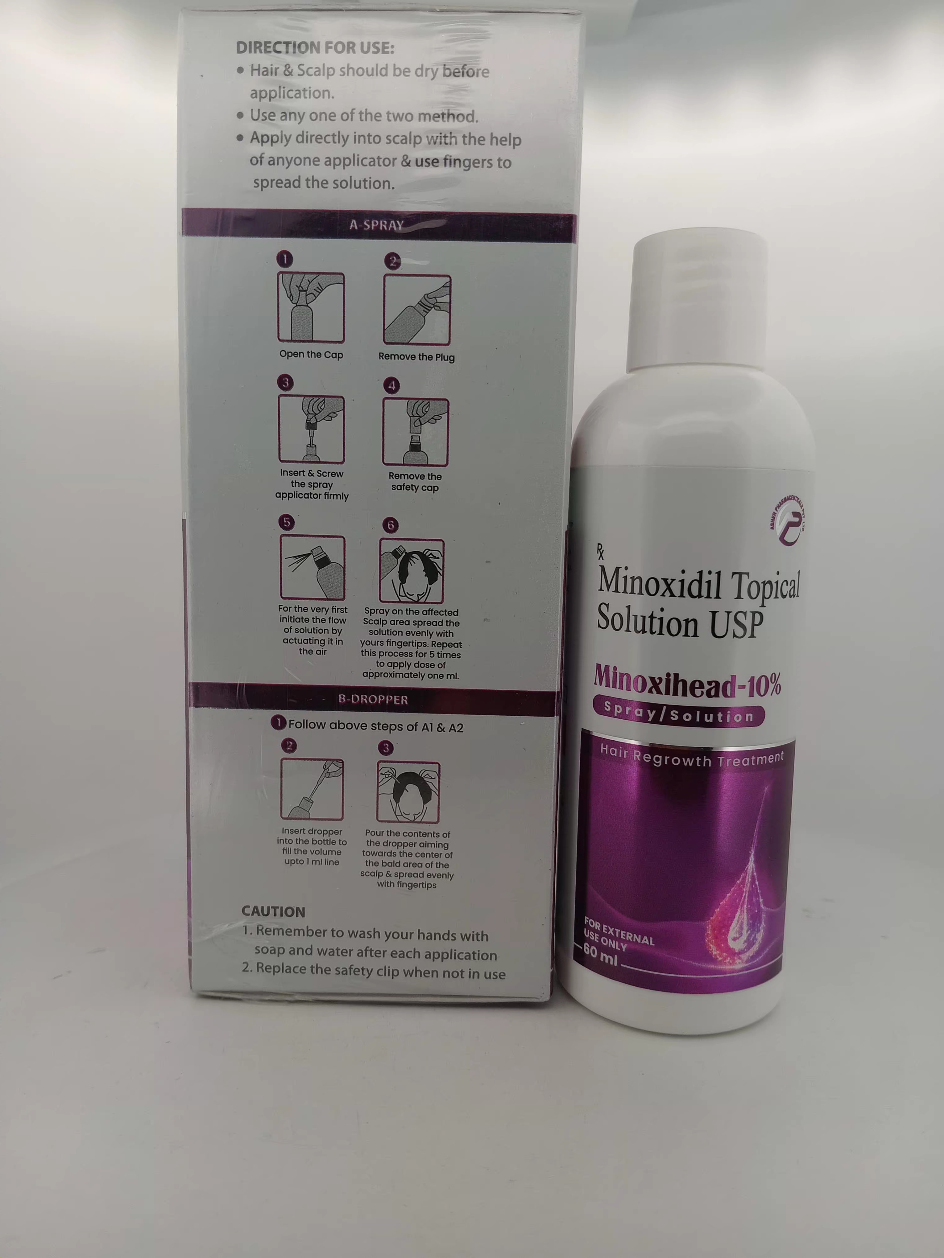 MINOXIHEAD 10% SPRAY/SOLUTION