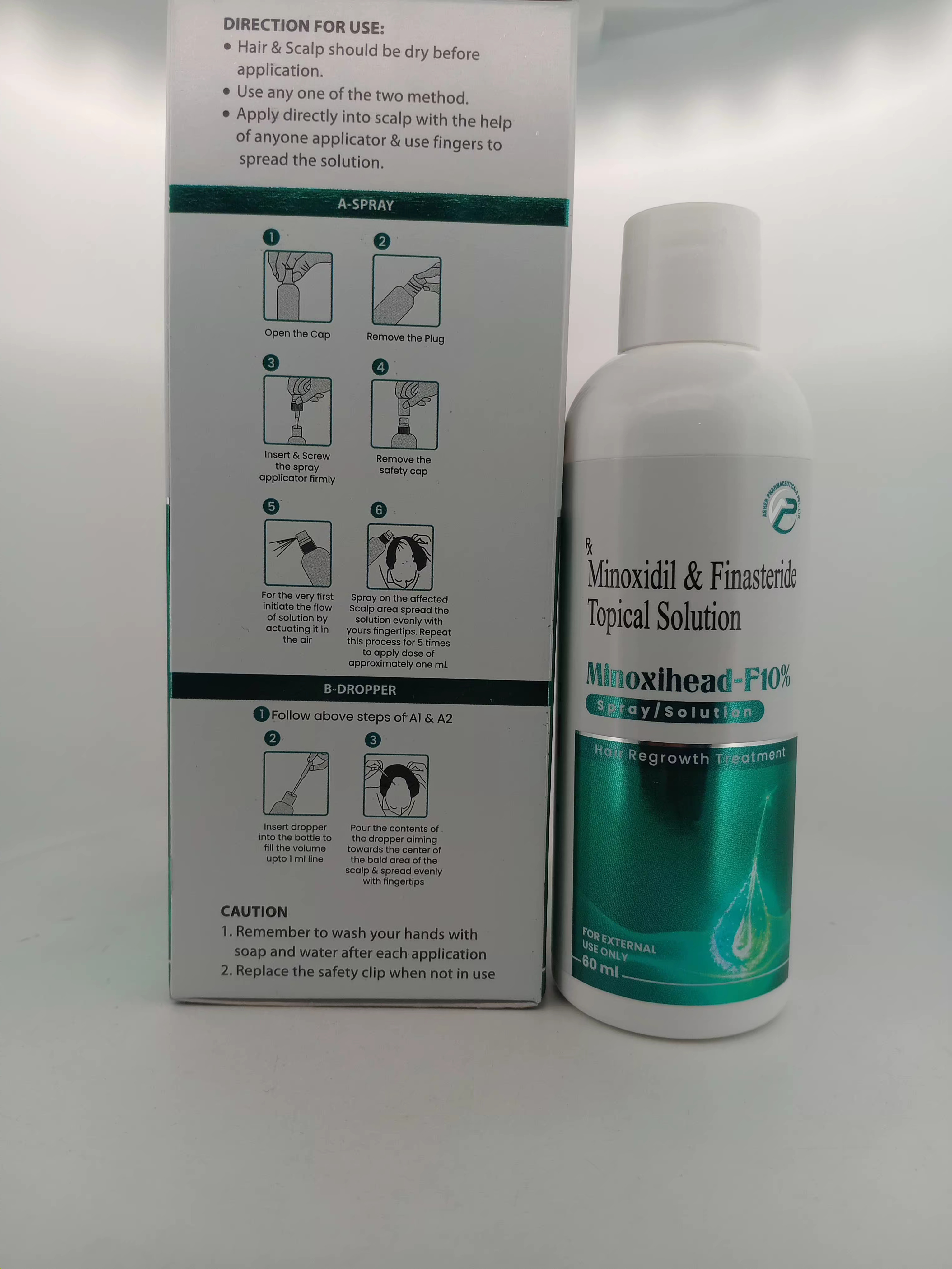 MINOXIHEAD F 10% Spray/Solution for Hair Loss